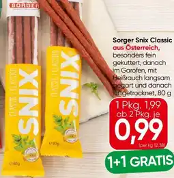 Eurospar Sorger Snix Angebot
