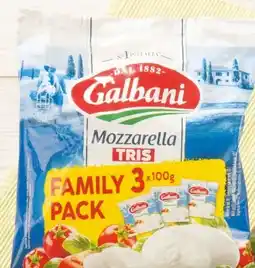 Eurospar Galbani Mozzarella Tris Family Pack Angebot