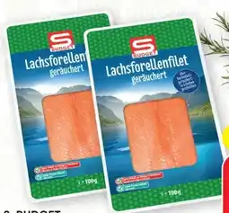 SPAR Gourmet S Budget Lachsforellenfilet geräuchert Angebot