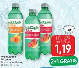 SPAR Gourmet Waldquelle Vitamin Wasser Angebot