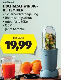 Hofer Ambiano hochgeschwindigkeitsmixer Angebot