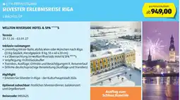 Hofer City-trip/lettland silvester erlebnisreise riga Angebot