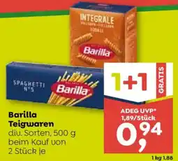 ADEG Barilla Teigwaren Angebot