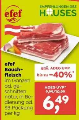 ADEG efef Bauchfleisch Angebot