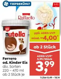 ADEG Nutella Angebot