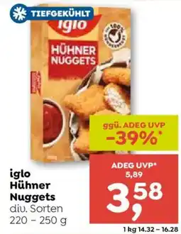 ADEG iglo Hühner Nuggets Angebot