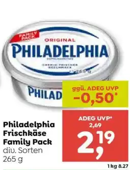 ADEG Philadelphia Frischkäse Family Pack Angebot