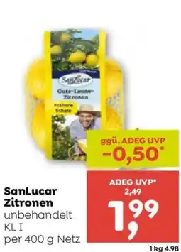 ADEG SanLucar Zitronen Angebot