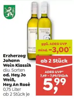 ADEG Erzherzog Johann Wein Klassik Angebot
