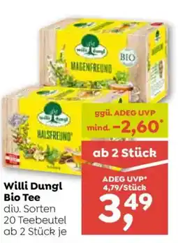 ADEG Willi Dungl Bio Tee Angebot