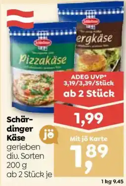 ADEG Schär-dinger Käse Angebot