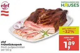 ADEG efef Frühstücksspeck Angebot