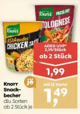 ADEG Knorr Snackbecher Angebot