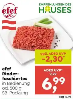ADEG efef Rinder-faschiertes Angebot
