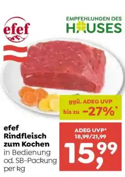 ADEG efef Rindfleisch zum Kochen Angebot