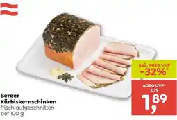 ADEG Berger Kürbiskernschinken Angebot