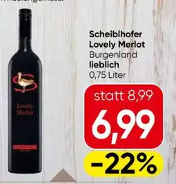 Eurospar Scheiblhofer Lovely Merlot Angebot