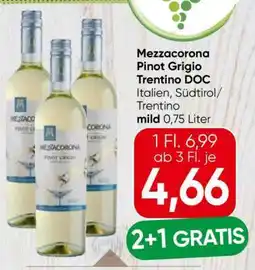 Eurospar Mezzacorona Pinot Grigio Trentino DOC Angebot