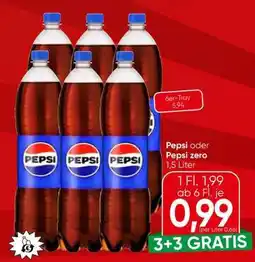 Eurospar Pepsi oder Pepsi Zero Angebot
