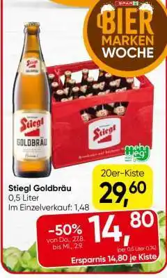 Eurospar STIEGL GOLDBRÄU Angebot