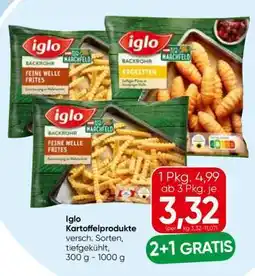 Eurospar iglo Kartoffelprodukte Angebot