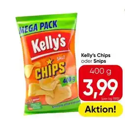 Eurospar Kelly's Chips oder Snips Angebot