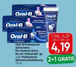 Eurospar Oral-B Professional Zahncreme Angebot