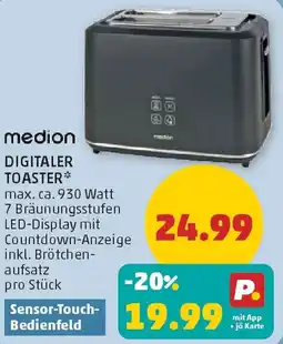 PENNY Medion digitaler toaster Angebot