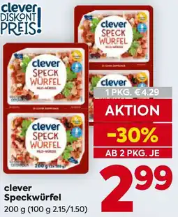 Billa clever Speckwürfel Angebot