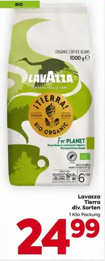 Billa Lavazza Tierra Angebot
