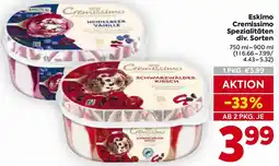 Billa Eskimo Cremissimo Spezialitäten Angebot