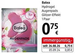 dm Balea Hydrogel Augenpads Angebot