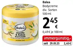 dm Balea Bodycreme Angebot