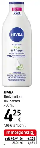 dm NIVEA Body Lotion Angebot