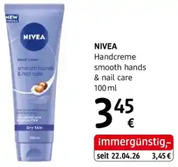 dm NIVEA Handcreme smooth hands & nail care Angebot