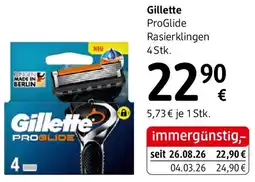 dm Gillette ProGlide Rasierklingen Angebot
