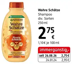 dm GARNIER Wahre Schätze Shampoo Angebot