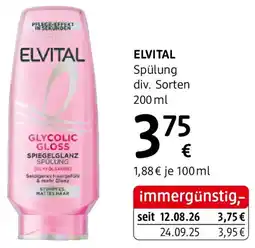 dm ELVITAL Spülung Angebot