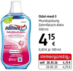 dm Odol-med-3 Mundspülung Zahnfleisch-Aktiv Angebot