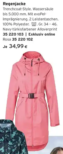 Tchibo Eduscho Regenjacke Angebot