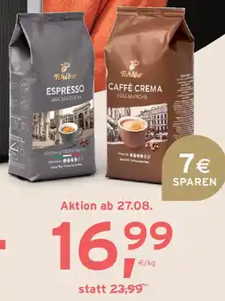Tchibo Eduscho Tchibo Espresso oder caffè crema Angebot