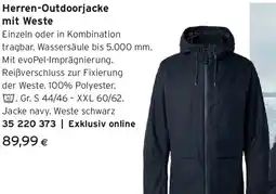 Tchibo Eduscho Herren-Outdoorjacke mit Weste Angebot