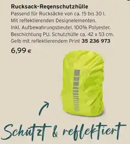 Tchibo Eduscho Rucksack-Regenschutzhülle Angebot