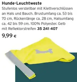 Tchibo Eduscho Hunde-Leuchtweste Angebot