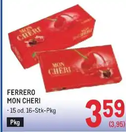 Metro Ferrero Mon Cheri Angebot