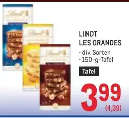 Metro LINDT LES GRANDES Angebot