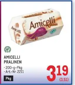 Metro AMICELLI PRALINEN Angebot