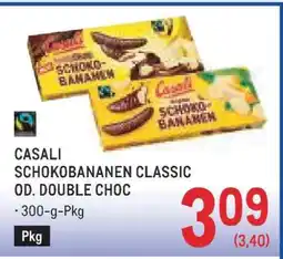 Metro CASALI SCHOKOBANANEN CLASSIC OD. DOUBLE CHOC Angebot