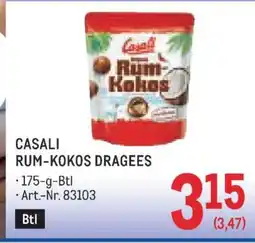 Metro Casali Rum-Kokos Dragees Angebot