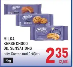 Metro MILKA KEKSE CHOCO OD. SENSATIONS Angebot